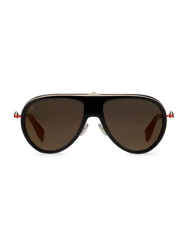 Christian Louboutin Women's Greggo 61MM Pilot Sunglasses | Thumbnail 3