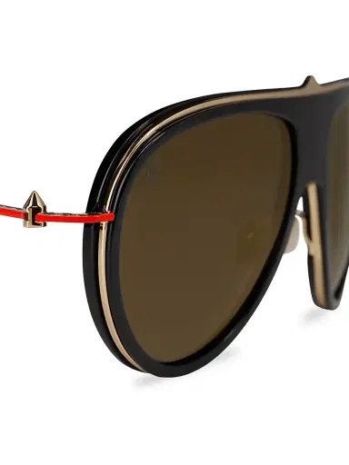 Christian Louboutin Women's Greggo 61MM Pilot Sunglasses | Thumbnail 5