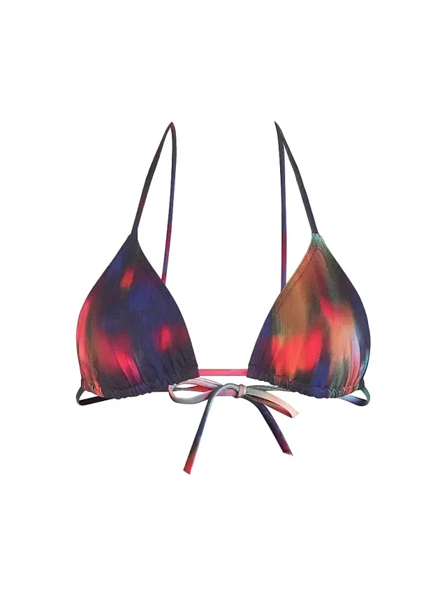 ERES Women's Spatiale Abstract Triangle Bikini Top - Imprime Boreale