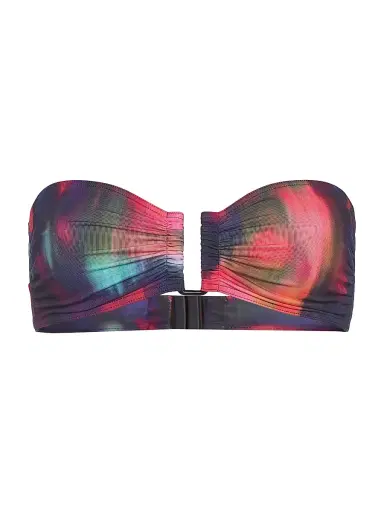 Eres Women's Méridien Abstract Bandeau Bikini Top | Thumbnail 1 Eres Women's Méridien Abstract Bandeau Bikini Top | Thumbnail 1