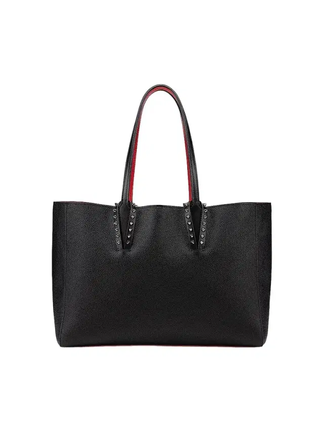 Christian Louboutin Women's Cabata Leather Tote Bag - Black