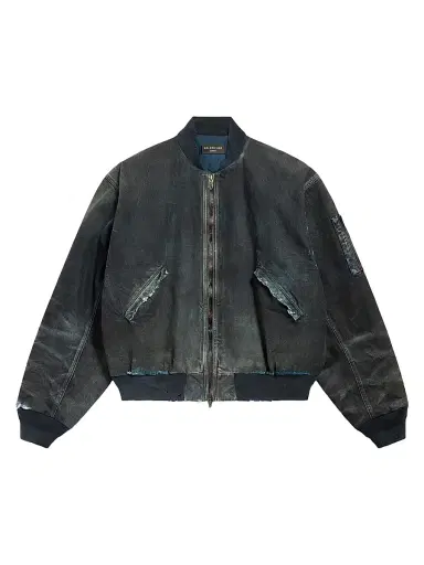 Balenciaga Women's Bomber Jacket - Blue - Size Large | Thumbnail 1 Balenciaga Women's Bomber Jacket - Blue - Size Large | Thumbnail 1