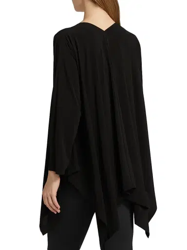 Issey Miyake Women's Drape Jersey Cardigan - Black - Size XS | Thumbnail 5 Issey Miyake Women's Drape Jersey Cardigan - Black - Size XS | Thumbnail 5
