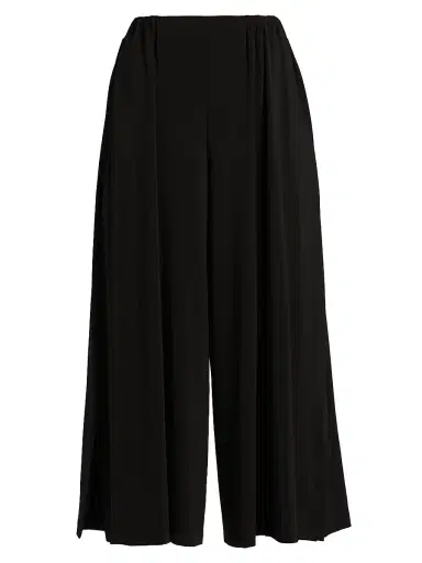 Issey Miyake Women's Drape Jersey Pants - Black - Size XS | Thumbnail 1 Issey Miyake Women's Drape Jersey Pants - Black - Size XS | Thumbnail 1
