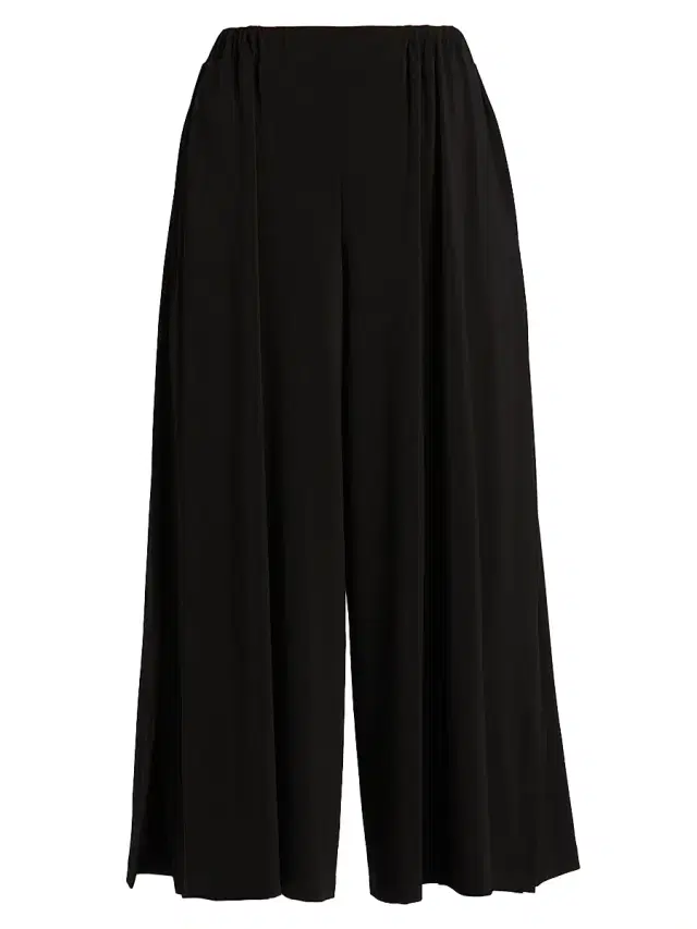 Issey Miyake Women's Drape Jersey Pants - Black