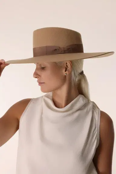VAN PALMA Paul Hat - Beige | Thumbnail 2