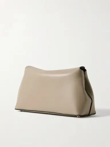 TOTEME T-lock Leather Clutch | Thumbnail 3 TOTEME T-lock Leather Clutch | Thumbnail 3