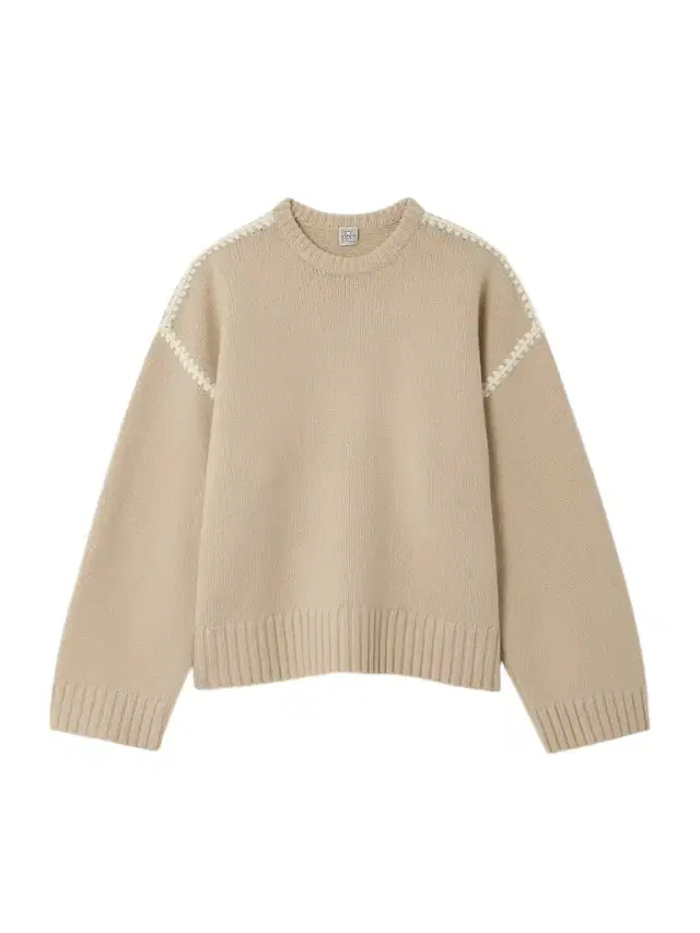 Oversized Embroidered Wool And Cashmere-blend Sweater