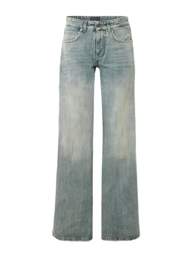 Distressed id-rise Wide-leg Jeans