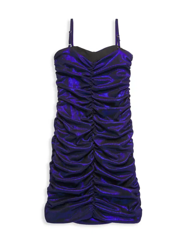 KatieJ NYC Girl's Roxy Body-Con Dress - Royal
