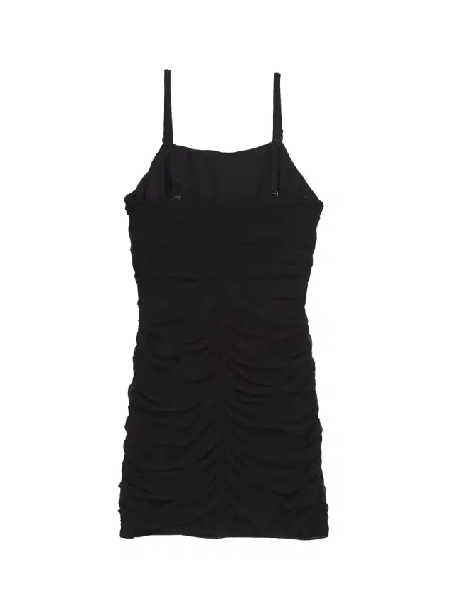 Theme Girl's Double Mesh Corset Minidress - Black