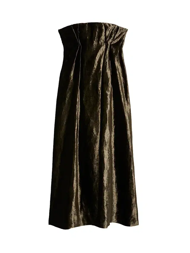 Liberowe Women's Nava Strapless Dress - Dark Olive