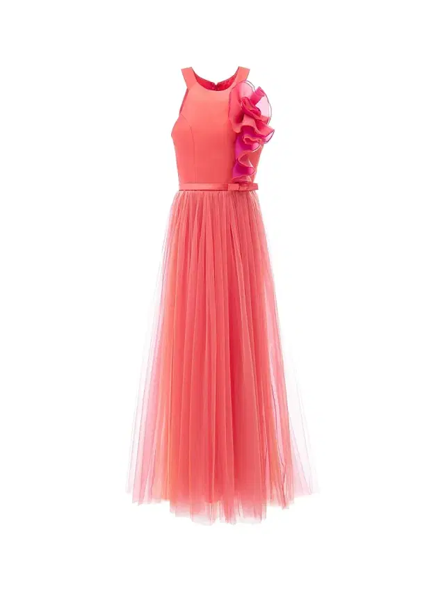 Tulleen Girl's Malaga Dress - Orange