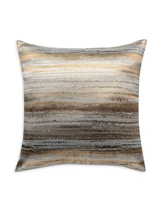 Allure Metallic Throw Pillow