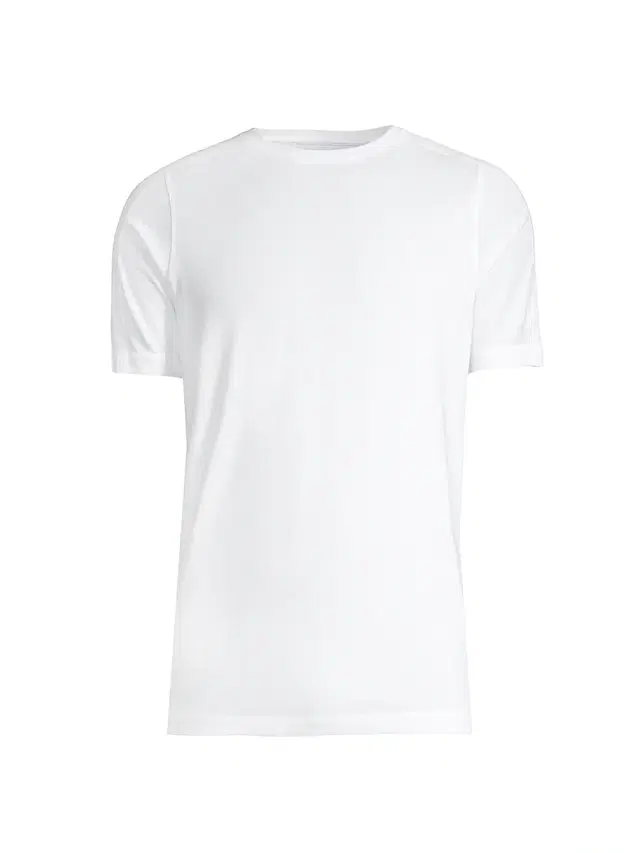 Men's 18-Hour Jersey Crewneck T-Shirt - White