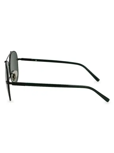 Ferragamo Men's Classic Logo 61MM Aviator Sunglasses - Black Matte Black | Thumbnail 3