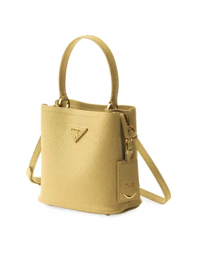 Prada Women's Panier Saffiano Leather Bucket Bag | Thumbnail 5