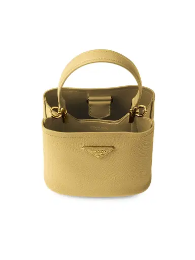 Prada Women's Panier Saffiano Leather Bucket Bag | Thumbnail 7