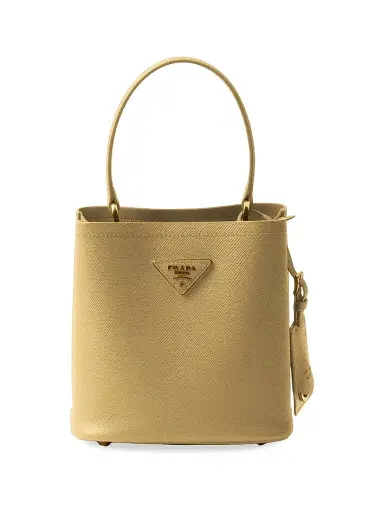 Prada Women's Panier Saffiano Leather Bucket Bag | Thumbnail 1