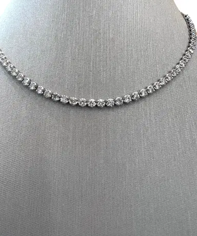 Wish Fine Jewelry 14KW DIA 2.5CT CHOKER | Thumbnail 1
