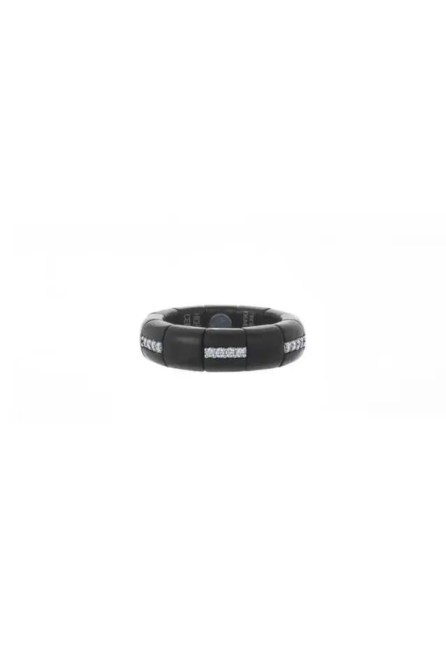 ROBERTO DEMEGLIO Alternating Gold Diamond Pura Stretch Ring