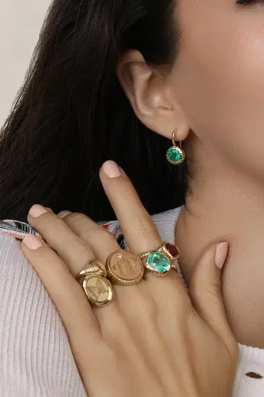 Retrouvaí Fantasy Motif Grandfather Signet Ring | Thumbnail 3