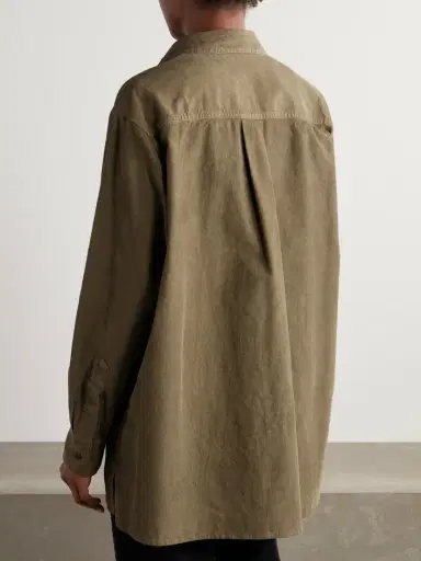 The Row Idro Oversized Cotton-blend Corduroy Shirt | Thumbnail 4 The Row Idro Oversized Cotton-blend Corduroy Shirt | Thumbnail 4