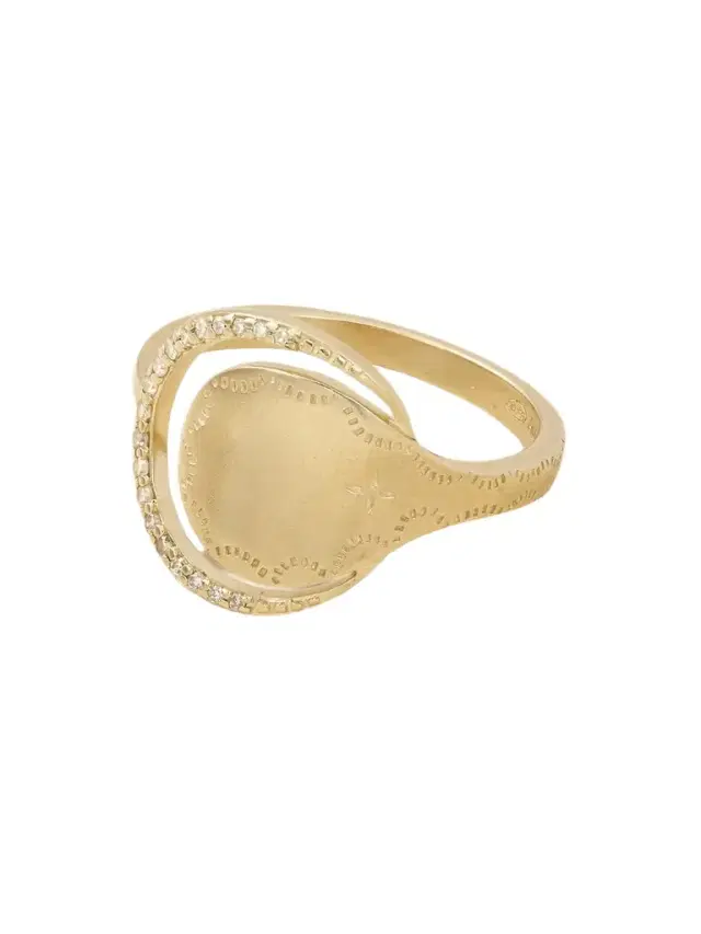 Rio 9-karat Gold Diamond Ring