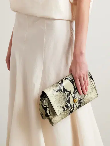 Khaite Audrey Snake-effect Leather Shoulder Bag | Thumbnail 6 Khaite Audrey Snake-effect Leather Shoulder Bag | Thumbnail 6