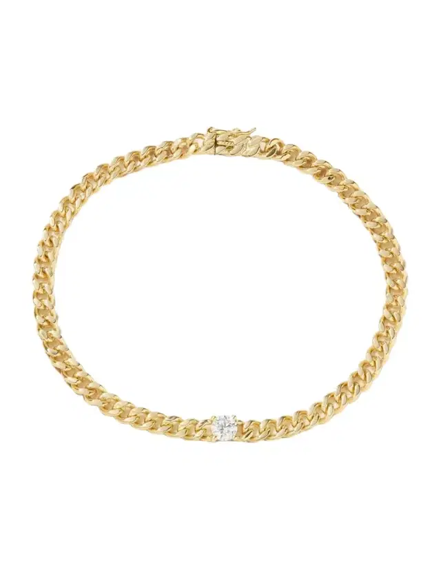 Anita Ko 18-karat Gold Diamond Bracelet