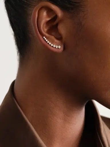 Anita Ko 18-karat Gold Diamond Single Earring | Thumbnail 2 Anita Ko 18-karat Gold Diamond Single Earring | Thumbnail 2