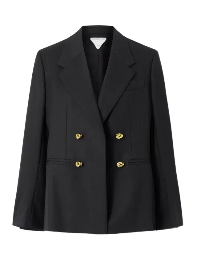 Double-breasted Wool Blazer