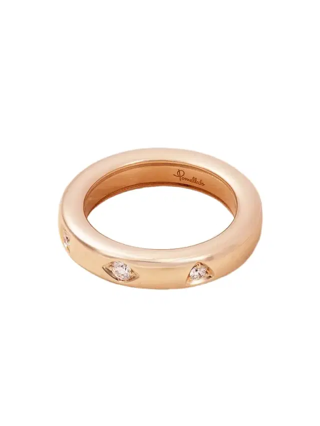 Iconica Extra Slim 18-karat Rose Gold Diamond Ring