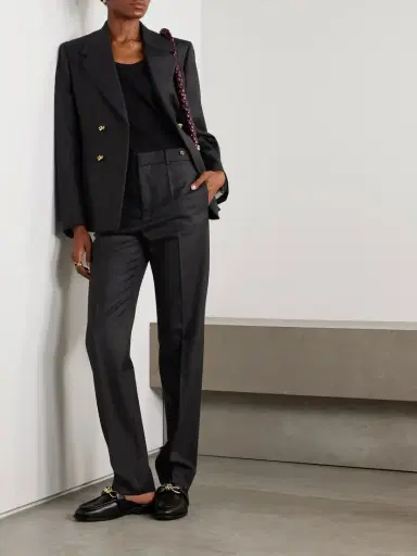 Bottega Veneta Wool Straight-leg Pants | Thumbnail 2 Bottega Veneta Wool Straight-leg Pants | Thumbnail 2