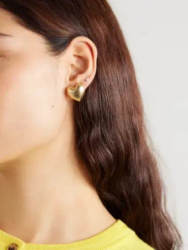 Roxanne Assoulin Heart & Soul Gold-tone Earrings | Thumbnail 2