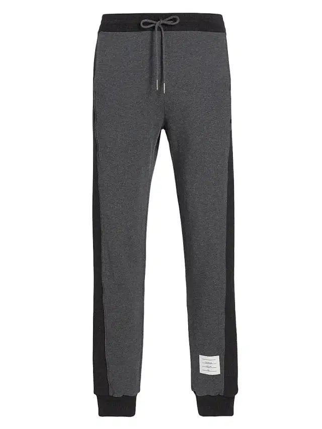Men's Engineered 4 Bar Classic Loopback Jersey Sweatpants - Dark Grey
