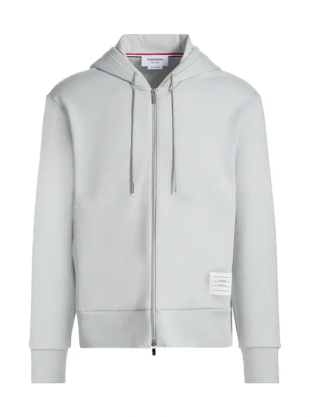 Men's Loopback Jersey Hoodie Jacket - Pale Grey