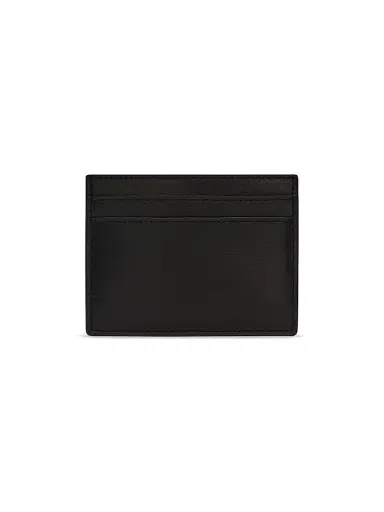 Saint Laurent Men's Credit Card Case In Smooth Leather - Black | Thumbnail 2