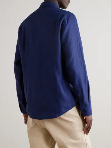 Orlebar Brown Giles Slim-Fit Linen Shirt - Men | Thumbnail 4 Orlebar Brown Giles Slim-Fit Linen Shirt - Men | Thumbnail 4