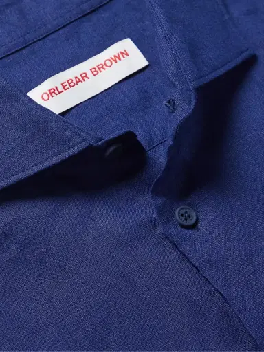 Orlebar Brown Giles Slim-Fit Linen Shirt - Men | Thumbnail 5 Orlebar Brown Giles Slim-Fit Linen Shirt - Men | Thumbnail 5