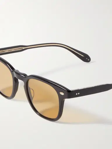 Garrett Leight California Optical Sherwood D-Frame Acetate Sunglasses - Men | Thumbnail 3