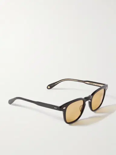 Garrett Leight California Optical Sherwood D-Frame Acetate Sunglasses - Men | Thumbnail 4