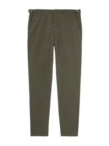 Orlebar Brown Fallon Straight-Leg Organic Cotton-Blend Twill Trousers - Men | Thumbnail 1