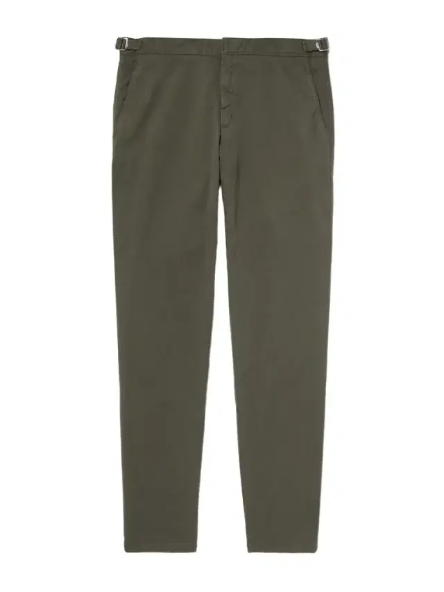 Fallon Straight-Leg Organic Cotton-Blend Twill Trousers - Men