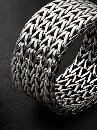 John Hardy Rata Sterling Silver Ring - Men | Thumbnail 4