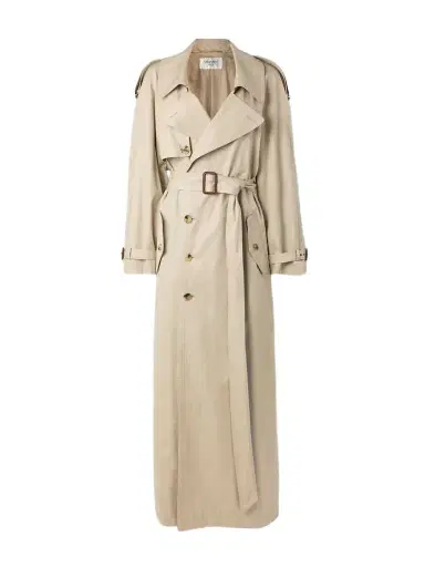Saint Laurent Oversized Belted Cotton-twill Trench Coat | Thumbnail 1 Saint Laurent Oversized Belted Cotton-twill Trench Coat | Thumbnail 1