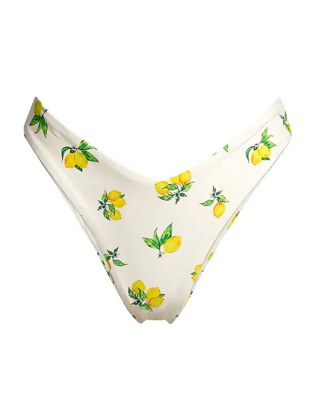 WeWoreWhat Women's Delilah Bikini Bottom - Off White Multi