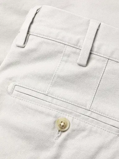 Peter Millar Men's Crown Pilot Twill Shorts - Light Grey - Size 38 | Thumbnail 6 Peter Millar Men's Crown Pilot Twill Shorts - Light Grey - Size 38 | Thumbnail 6