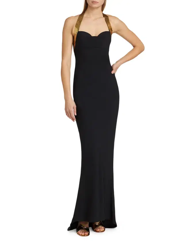 Women's Gone With The Wind Halter Gown