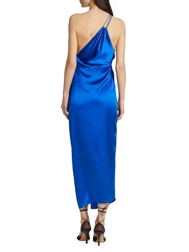 THE SEI Women's Strappy Knotted Silk Dress | Thumbnail 5 THE SEI Women's Strappy Knotted Silk Dress | Thumbnail 5